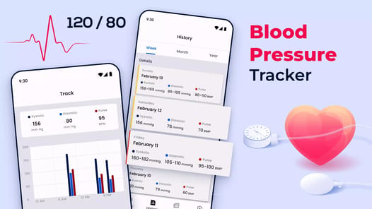 Blood Pressure Tracker APK screenshot 1