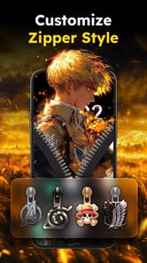 Zipper Lock Wallpapers Screen APK screenshot 1