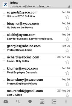 ZixOne APK screenshot 1