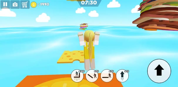 Escape sandwich island parkour APK screenshot 1