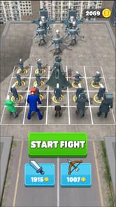 Zombie Evolution Battle APK screenshot 1