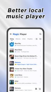 Magic Music Player APK screenshot 1