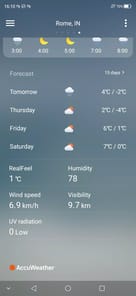 Weather APK screenshot 1