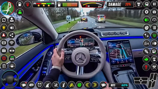 School Car Driving Car Parking APK screenshot 1