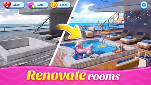 Space Decor : Luxury Yacht APK screenshot 1