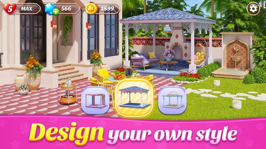 Space Decor : Villa APK screenshot 1