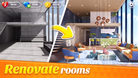 Space Decor : Mansion APK screenshot 1