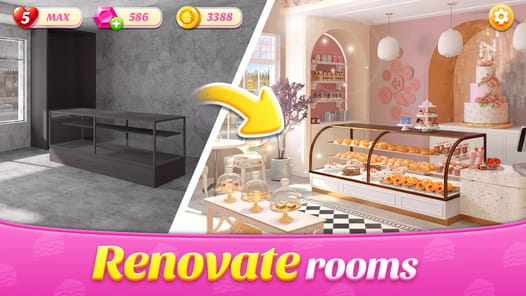 Bakery Shop Makeover APK screenshot 1