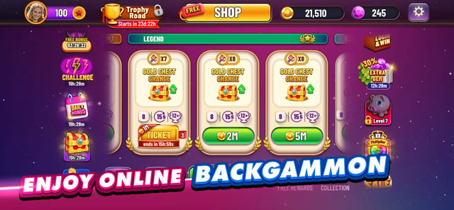 Backgammon APK screenshot 1