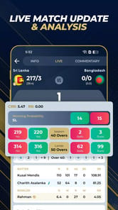 Cric Commentary - Live Line APK screenshot 1