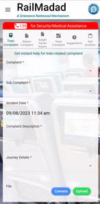 RailMadad APK screenshot 1