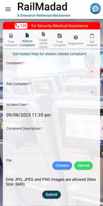 RailMadad APK screenshot 1