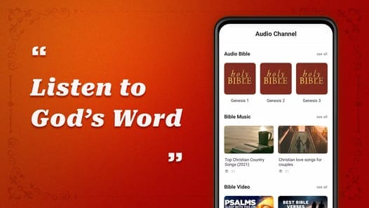 King James Bible - Verse&Audio APK screenshot 1