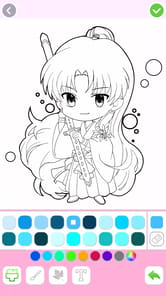 Cute Drawing : Anime Color Fan APK screenshot 1