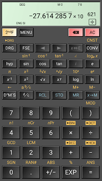 HiPER Scientific Calculator APK screenshot 1