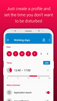 AppBlock - Stay Focused APK screenshot 1