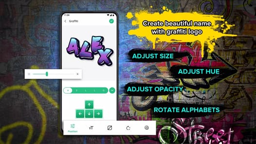 Graffiti Name APK screenshot 1