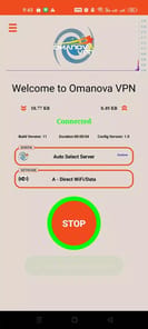 Omanova VPN APK screenshot 1