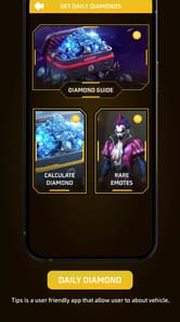 FFFF EMOTE - Get Daily Diamond APK screenshot 1