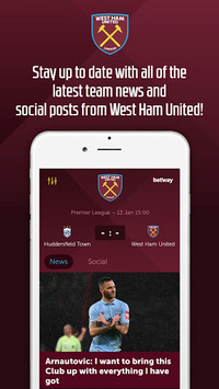 West Ham United – Official App APK screenshot 1