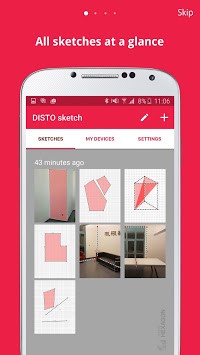 Leica DISTO™ sketch APK screenshot 1