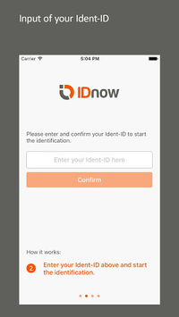 IDnow Online Ident APK screenshot 1 IDnow Online Ident APK screenshot 1
