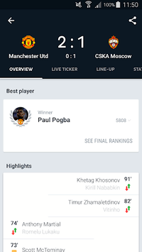 Onefootball - Soccer Scores APK screenshot 1 Onefootball - Soccer Scores APK screenshot 1