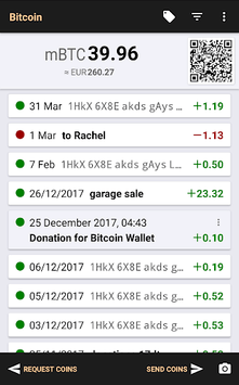 Bitcoin Wallet APK screenshot 1