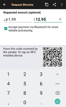 Bitcoin Wallet APK screenshot 1