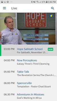 Hope Channel APK screenshot 1 Hope Channel APK screenshot 1