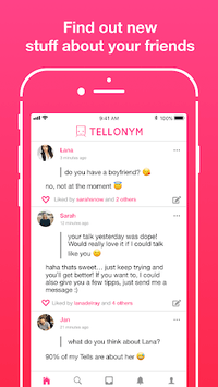 Tellonym APK screenshot 1