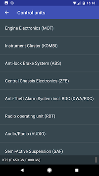 MotoScan for BMW Motorcycles APK screenshot 1
