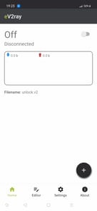 e-V2ray APK screenshot 1
