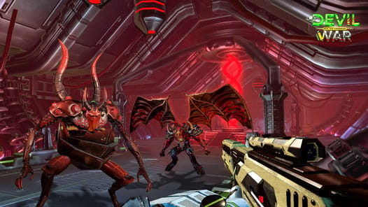 Devil War: Doom Shooting Game APK screenshot 1