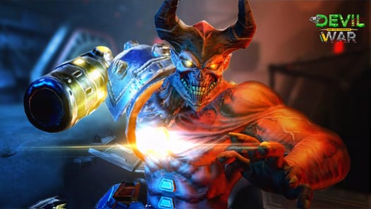 Devil War: Doom Shooting Game APK screenshot 1