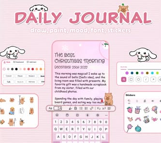 Diary with Fingerprint Lock APK screenshot 1