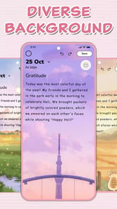 Diary with Fingerprint Lock APK screenshot 1