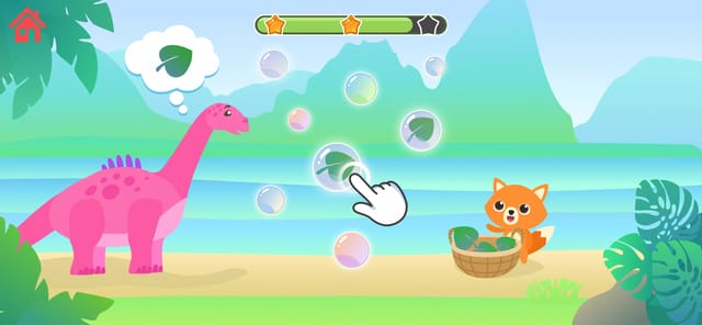 Kids dinosaur games for baby APK screenshot 1