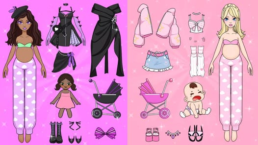 Magic Paper Dolls APK screenshot 1
