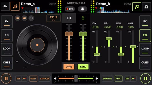 DJ Music mixer - DJ Studio APK screenshot 1