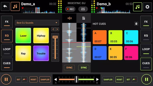 DJ Music mixer - DJ Studio APK screenshot 1
