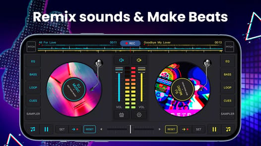 DJ Music mixer - DJ Mix Studio APK screenshot 1
