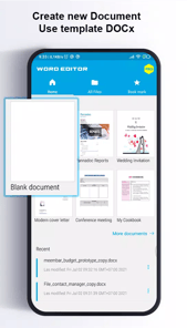 Word Editor APK screenshot 1