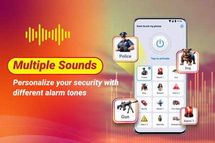Anti Theft Phone Alarm APK screenshot 1