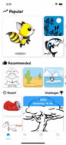 Tracing app with transparency APK screenshot 1 Tracing app with transparency APK screenshot 1