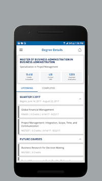 AIU Student Mobile APK screenshot 1