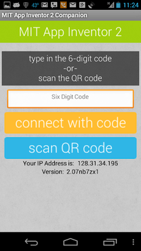 MIT AI2 Companion APK screenshot 1 MIT AI2 Companion APK screenshot 1