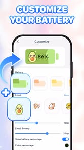 Emoji Battery APK screenshot 1