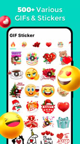 GIF Sticker & WAsticker APK screenshot 1