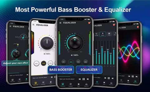 Bass & Vol Boost - Equalizer APK screenshot 1